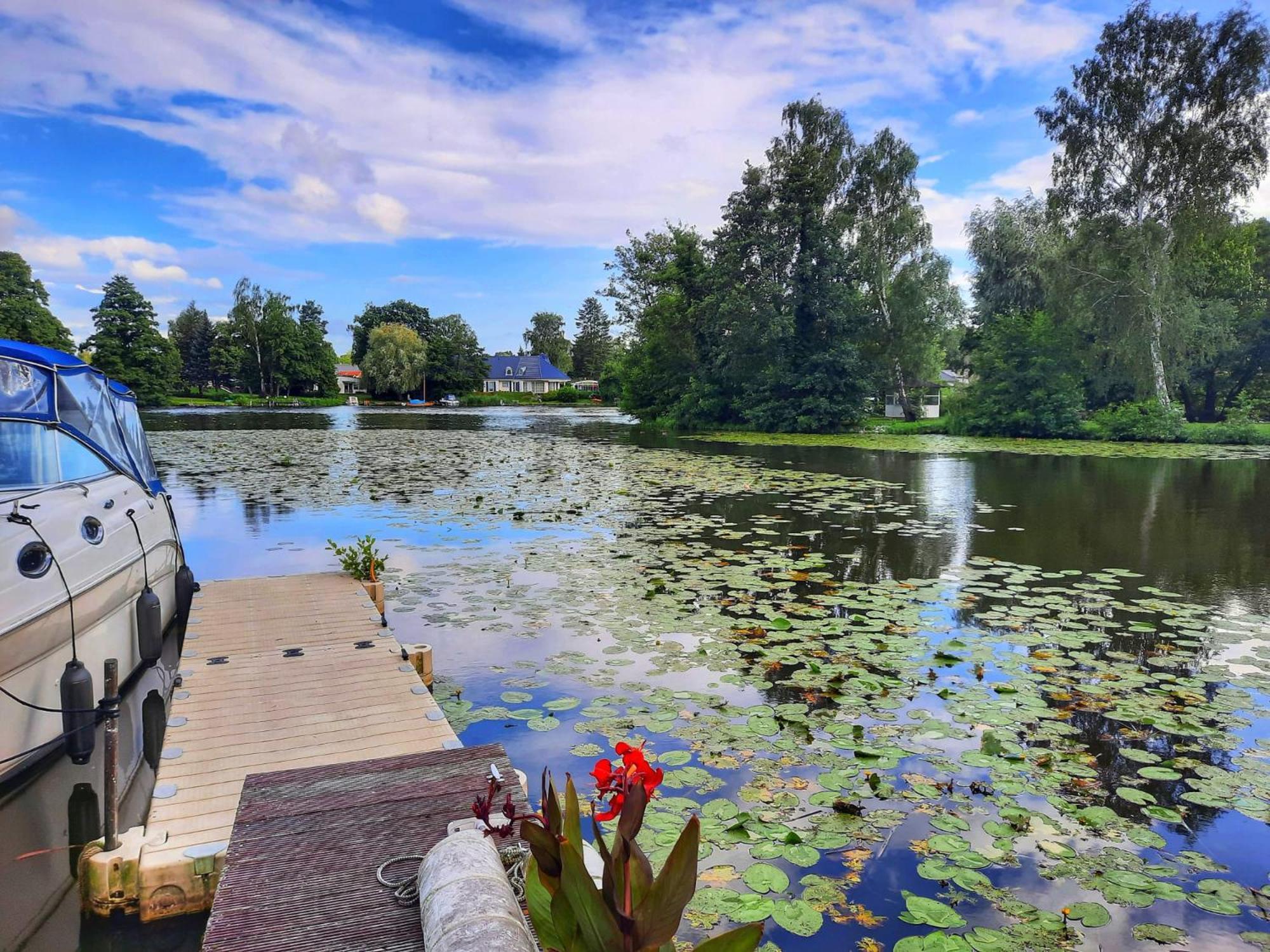 Ferienwohnungen Am Krossinsee Berlim Exterior foto